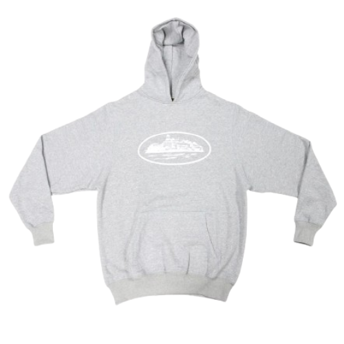 Corteiz Alcatraz Hoodie Grey