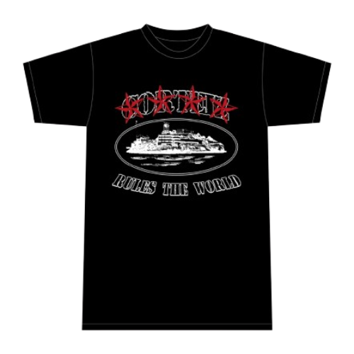 CORTEIZ 4STARZ ALCATRAZ T-SHIRT BLACK